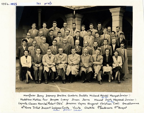 1954-55-profs