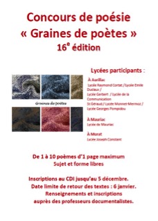 graine poetes 2016