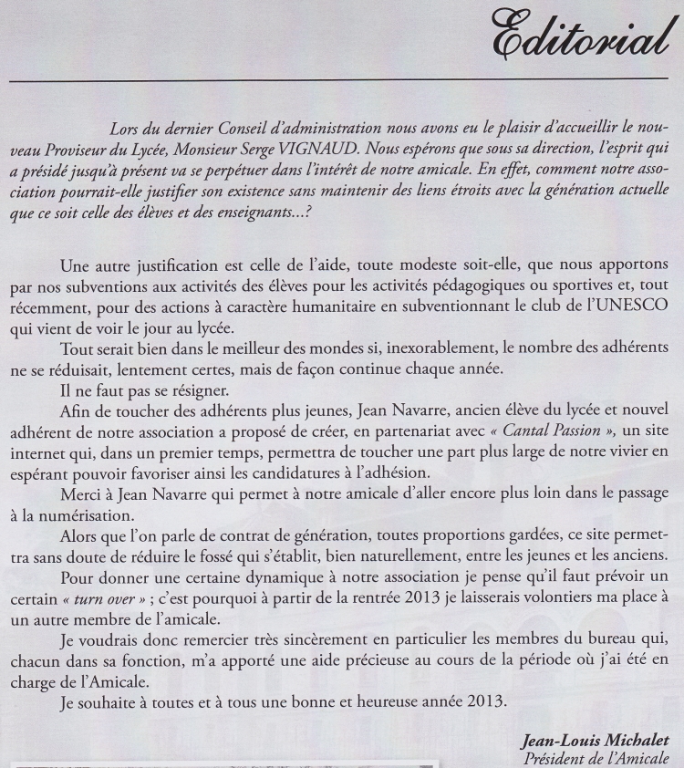 bulletin 21 edito