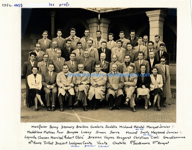 Personnels-1954-55-profs